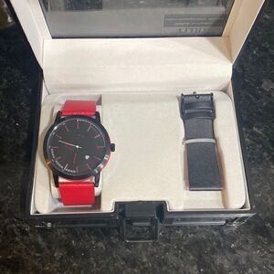 FLUD red hot watch 